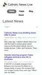 Mobile Screenshot of catholicnewslive.com